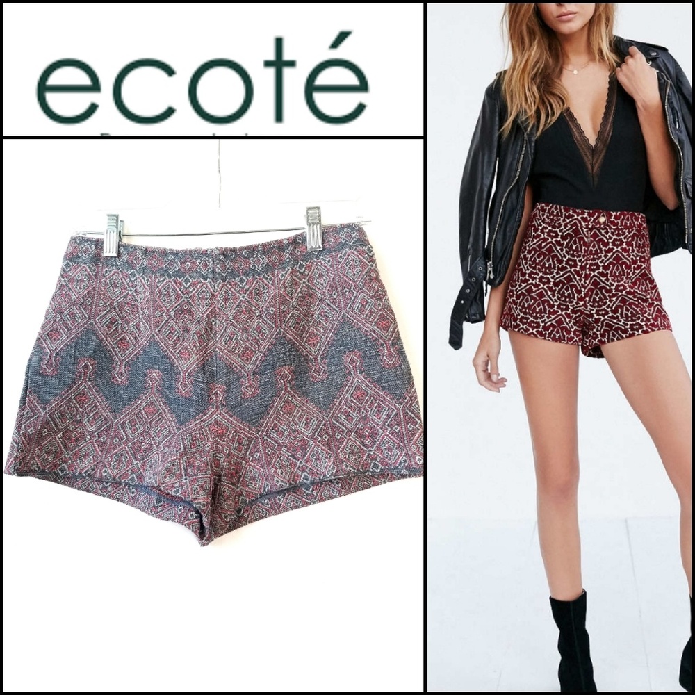 ECOTE URBAN OUTFITTERS Tribal Festival Shorts